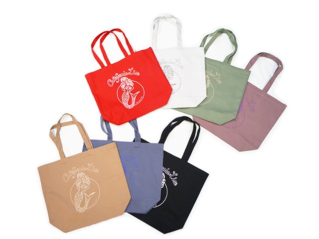 ��7����CALIFORNIA LINE/����ե���˥��饤���2023SS��Canvas Tote Bag��Mermaid��/�����Х��ȡ��ȥХå��ɥޡ��ᥤ�ɡɡ�