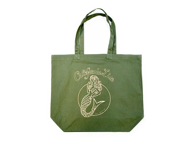 ��7����CALIFORNIA LINE/����ե���˥��饤���2023SS��Canvas Tote Bag��Mermaid��/�����Х��ȡ��ȥХå��ɥޡ��ᥤ�ɡɡ�