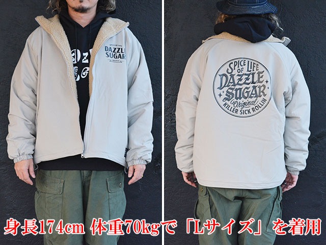 ��2����DAZZLE SUGAR/�����륷�奬����2024AW��Reversible Boa Jacket/��С����֥�ܥ����㥱�åȡ�