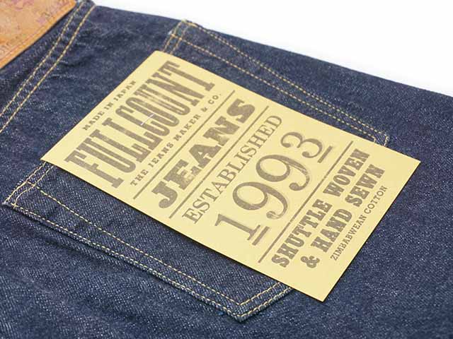 ��FULLCOUNT/�ե륫����ȡۡ�Wide Straight Denim Pants��Super Smooth��/�磻�ɥ��ȥ졼�ȥǥ˥�ѥ�ġɥ����ѡ����ࡼ���ɡ�(0105SSW/11.5oz)