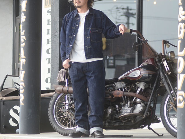 ��FULLCOUNT/�ե륫����ȡۡ�Wide Straight Denim Pants��Super Smooth��/�磻�ɥ��ȥ졼�ȥǥ˥�ѥ�ġɥ����ѡ����ࡼ���ɡ�(0105SSW/11.5oz)