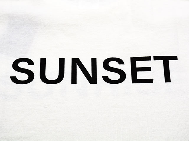 ��Sugar��Co./���奬������ɥ�����2025SS��Sunset Drop Tee/���󥻥åȥɥ��å�Tee��(SGR-TEE029)