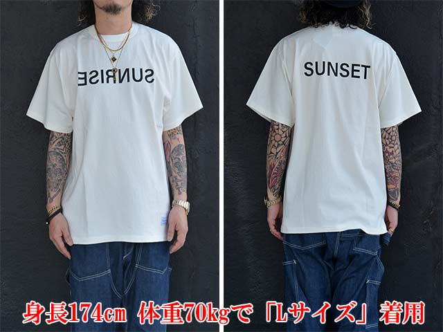 ��Sugar��Co./���奬������ɥ�����2025SS��Sunset Drop Tee/���󥻥åȥɥ��å�Tee��(SGR-TEE029)