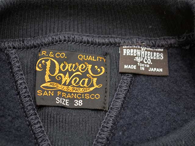 ��FREE WHEELERS/�ե꡼�ۥ����顼����2025FW��FREEDOM SLEEVE DOUBLE V SWEAT SHIRT��SPECIAL HEAVY WEIGHT��/�ե꡼���ॹ�꡼�֥��֥�֥��������åȥ���ġɥ��ڥ����إӡ��������ȡɡ�(2534005)
