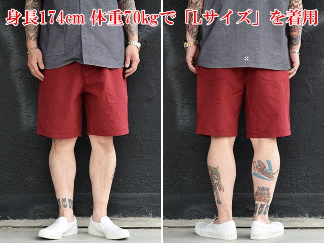 ��4����BLUCO/�֥륳��2026SS��Light Canvas Painter Shorts/�饤�ȥ����Х��ڥ��󥿡����硼�ġ�(163-45-008)