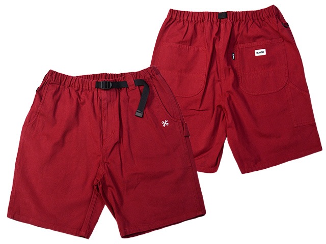 ��4����BLUCO/�֥륳��2026SS��Light Canvas Painter Shorts/�饤�ȥ����Х��ڥ��󥿡����硼�ġ�(163-45-008)