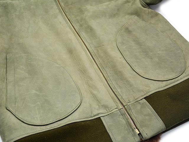 ��CWORKS by FINE CREEK&CO/��������� �Х� �ե����󥯥꡼������ɥ����ۡ�Horsehide Deck Zip Jacket��Zephyr��/�ۡ����ϥ��ɥǥå����åץ��㥱�åȡɥ��ե����ɡ�(CWJK033)