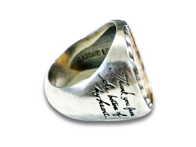 GLAD HAND/グラッドハンド】「Medal Ring”Bronze”/メダルリング