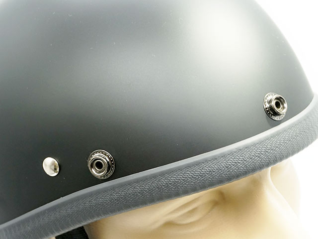 3JACKSUN'S/å󥺡ۡNovelty Biker HelmetSMOKEY with Snaps/Υ٥ƥХإåȡɥ⡼ʥåץɡ