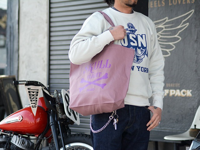 7SKULL FLIGHT/ե饤ȡ2023SSCanvas Tote BagCross Bone/ХȡȥХåɥܡɡ