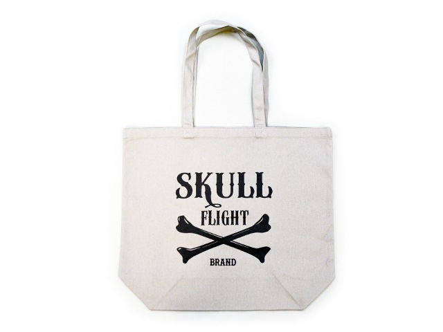 7SKULL FLIGHT/ե饤ȡ2023SSCanvas Tote BagCross Bone/ХȡȥХåɥܡɡ