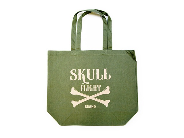 7SKULL FLIGHT/ե饤ȡ2023SSCanvas Tote BagCross Bone/ХȡȥХåɥܡɡ