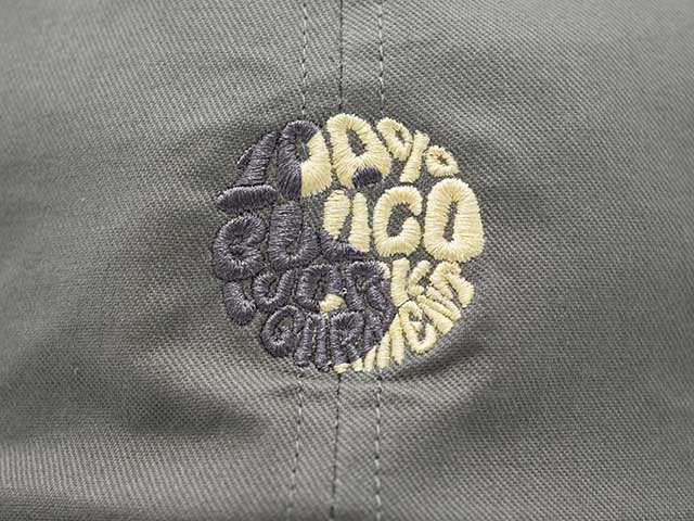 ��4����BLUCO/�֥륳��2024SS��6 Panel Cap"Ying Yang"/6�ѥͥ륭��åסɥ�����ɡ�(143-61-004)