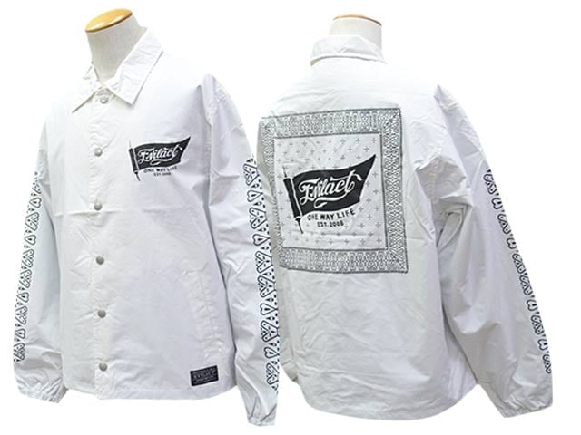 全4色【EVILACT/イーブルアクト】2026SS「BANDANA COACH JACKET