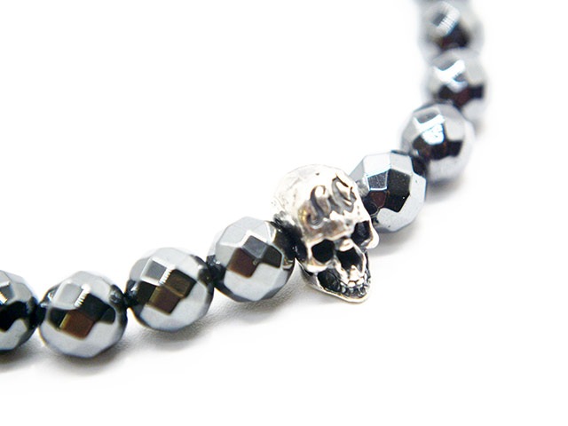 ��MAD CULT/�ޥåɥ���ȡۡ�Fucking BABY Stone Bracelet��Cut Hematite��/�ե��å��󥰥٥��ӡ����ȡ���֥쥹��åȡɥ��åȥإޥ����ȡɡ�(SB-16)