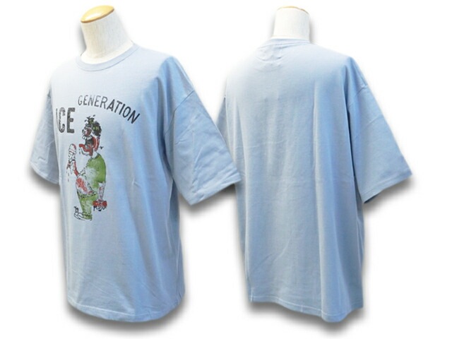 (50% OFF)��4����POP EYES/�ݥåץ�������2022SS��Crew Neck S/S Easy Tee��ICE GENERATION��/���롼�ͥå����硼�ȥ��꡼�֥�������Tee�ɥ����������ͥ졼������(UNCHANGING LOVE/��������󥸥󥰥��/MISTER X/�ߥ��������å���/����եѥå�)