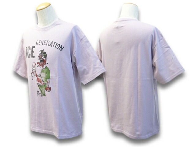 (50% OFF)��4����POP EYES/�ݥåץ�������2022SS��Crew Neck S/S Easy Tee��ICE GENERATION��/���롼�ͥå����硼�ȥ��꡼�֥�������Tee�ɥ����������ͥ졼������(UNCHANGING LOVE/��������󥸥󥰥��/MISTER X/�ߥ��������å���/����եѥå�)
