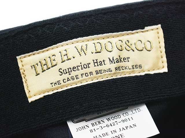 ��3����THE H.W.DOG&CO./�ɥå�����ɥ�����2024SS��2 Tone 90s Cap/2�ȡ���90s����åס�(D-00905)