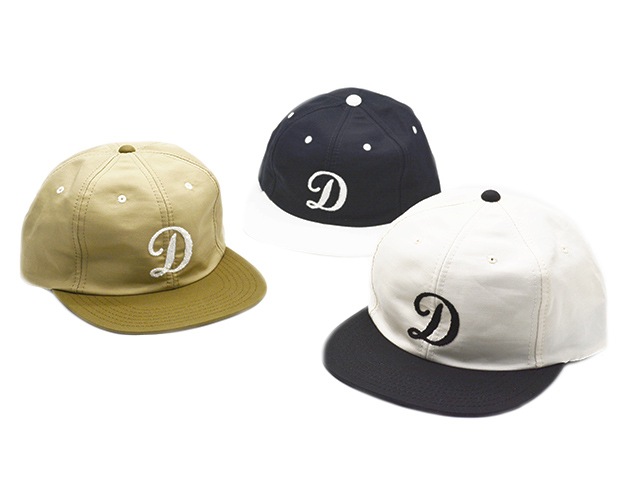 全3色【THE H.W.DOG&CO./ドッグアンドコー】2024SS「2 Tone 90s Cap/2