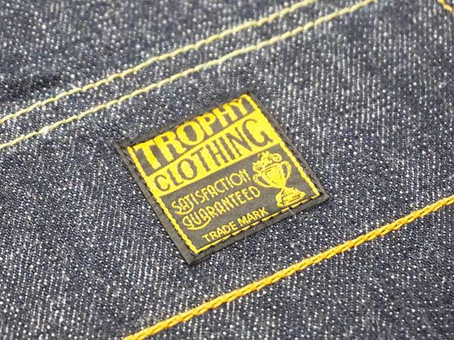 ��TROPHY CLOTHING/�ȥ��ե������������󥰡ۡ�W Knee Standard Dirt Denim/���֥�ˡ�����������ɥ����ȥǥ˥��(1606)