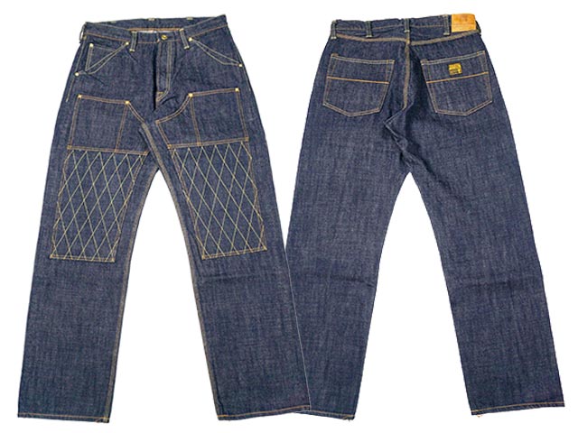 ��TROPHY CLOTHING/�ȥ��ե������������󥰡ۡ�W Knee Standard Dirt Denim/���֥�ˡ�����������ɥ����ȥǥ˥��(1606)