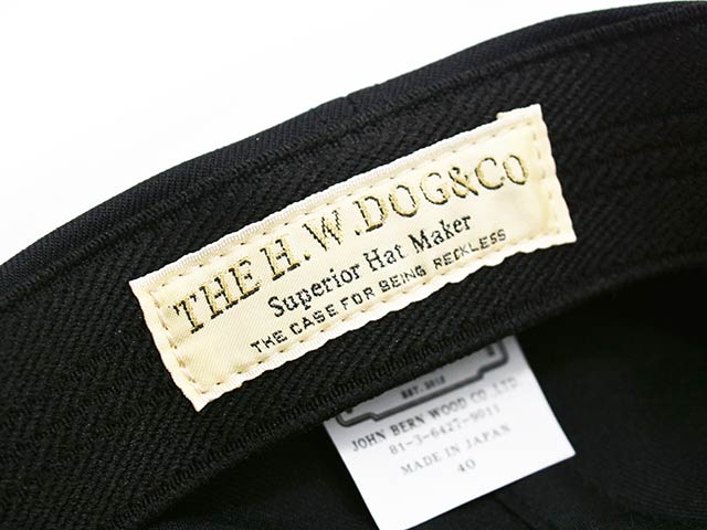 ��2����THE H.W.DOG&CO./�ɥå�����ɥ�����2025SS��Bikers Cap/�Х�����������åס�(D-01011)