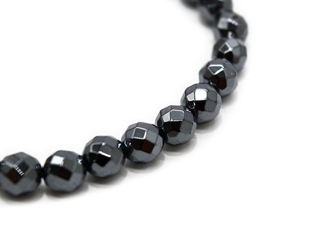 ��MAD CULT/�ޥåɥ���ȡۡ�Evil Rabbit Stone Bracelet��Cut Hematite��/�����ӥ��ӥåȥ��ȡ���֥쥹��åȡɥ��åȥإޥ����ȡɡ�(SB-22)