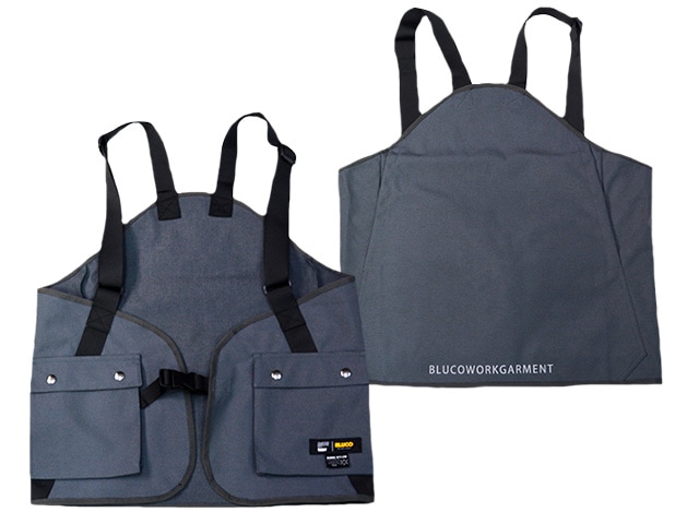��3����BLUCO/�֥륳��2026SS��Brick Nylon Utility Vest/�֥�å��ʥ�����桼�ƥ���ƥ����٥��ȡ�(161-35-016)
