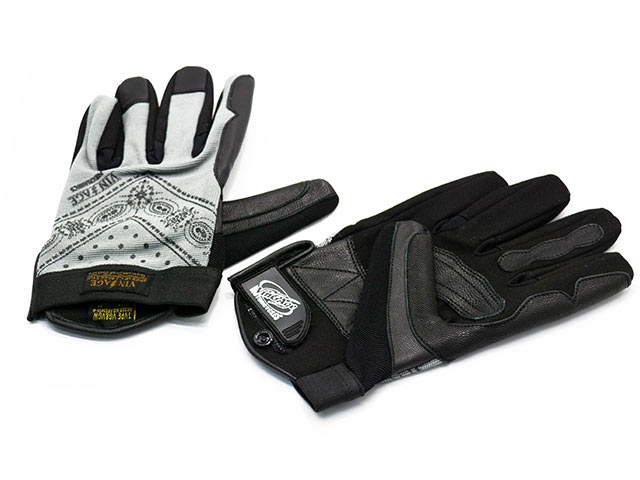 ��3����Vin&Age/������&��������2026SS��Fast Color Pattern Mechanic Glove/�ե����ȥ��顼�ѥ�����ᥫ�˥å��������֡�(VMG1)