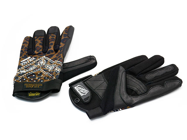 ��3����Vin&Age/������&��������2026SS��Fast Color Pattern Mechanic Glove/�ե����ȥ��顼�ѥ�����ᥫ�˥å��������֡�(VMG1)