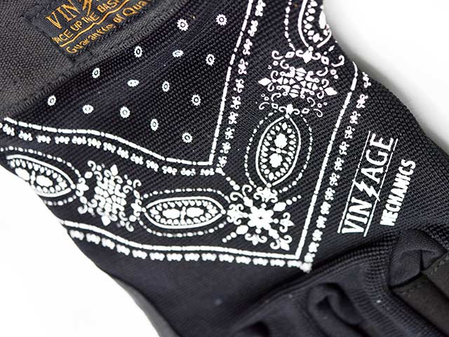 ��3����Vin&Age/������&��������2026SS��Fast Color Pattern Mechanic Glove/�ե����ȥ��顼�ѥ�����ᥫ�˥å��������֡�(VMG1)