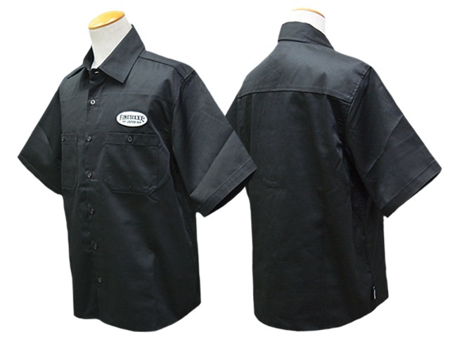 ��3����FINESIXXX/�ե����󥷥å�����2026SS��Logo Wappen S/S Work Shirts/������åڥ󥷥硼�ȥ��꡼�֥������ġ�(FS-2026SS-005)