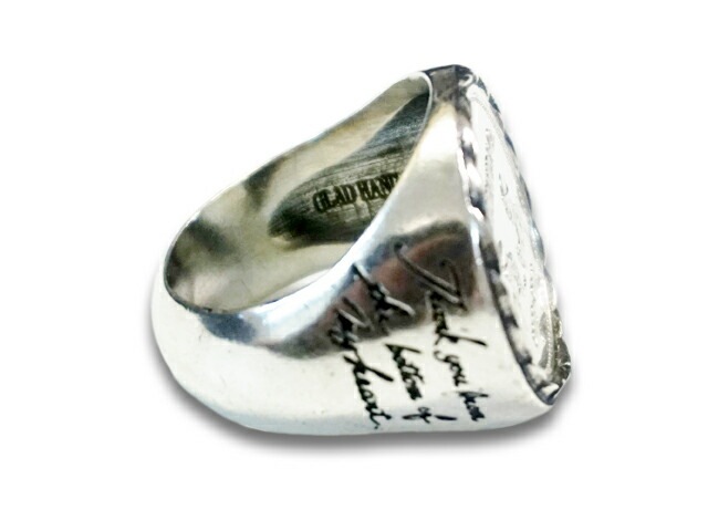 GLAD HAND/グラッドハンド】「Medal Ring”Silver925”/メダル