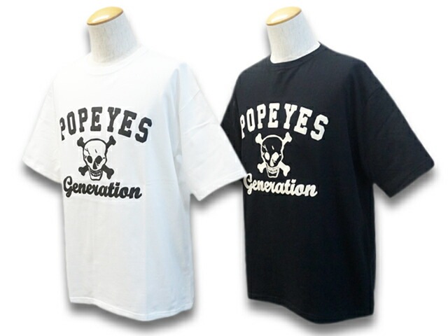全2色【POP EYES/ポップアイズ】2022SS「Crew Neck S/S Easy Tee