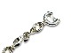 ��FIRST ARROW's/�ե������ȥ��������ۡ�Large Eagle Claw with K18��Left��+Large Embossed Arabesque Necklace Chain/K18�ե顼���������륯�����ɺ�������+�顼���⤭����ͥå��쥹���������(P-025L+P-023)