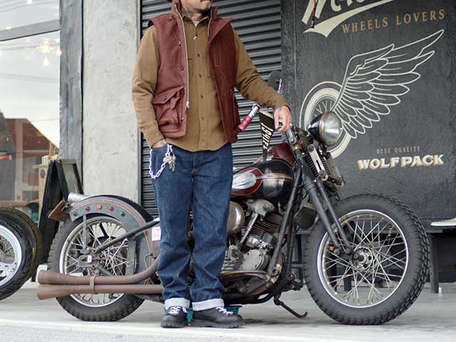 FREEWHEELERS フリーホイーラーズ ウィンター・アヴィエイターズベスト FREE WHEELERS/フリーホイーラーズ】2023FW「WINTER AVIATOR'S