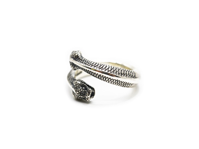MAD CULT/マッドカルト】「Double Head Snake Ring/ダブルヘッド