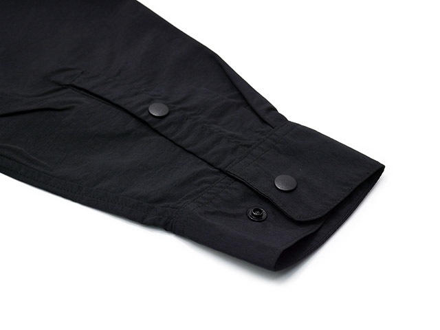 ��4����BLUCO/�֥륳��2026SS��Nylon Full Zip Shirt/�ʥ�����ե른�åץ���ġ�(161-11-014)