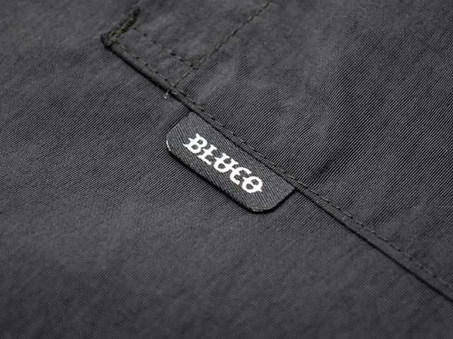 ��4����BLUCO/�֥륳��2026SS��Nylon Full Zip Shirt/�ʥ�����ե른�åץ���ġ�(161-11-014)