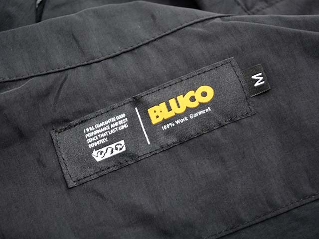 ��4����BLUCO/�֥륳��2026SS��Nylon Full Zip Shirt/�ʥ�����ե른�åץ���ġ�(161-11-014)