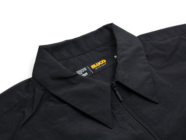 ��4����BLUCO/�֥륳��2026SS��Nylon Full Zip Shirt/�ʥ�����ե른�åץ���ġ�(161-11-014)