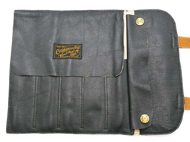 全3色【Vin&Age/ヴィン&エイジ】2026SS「Leather Tool Roll/レザー