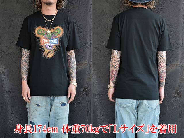 ��3����FINESIXXX/�ե����󥷥å�����2026SS��Thunderalley Collaboration Vintage Dragon Tee/����������쥤����ܥ졼����������ơ����ɥ饴��Tee��(FS-2026SS-003)