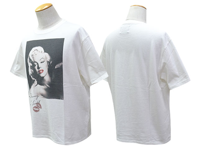 ��2����UNCHANGING LOVE/��������󥸥󥰥�֡�2026AW�֡�Marilyn Monroe�� I'm dreaming S/S Tee/�ɥޥ��󡦥������ɥ�����ɥ꡼�ߥ󥰥��硼�ȥ��꡼��Tee��(UCL-01)