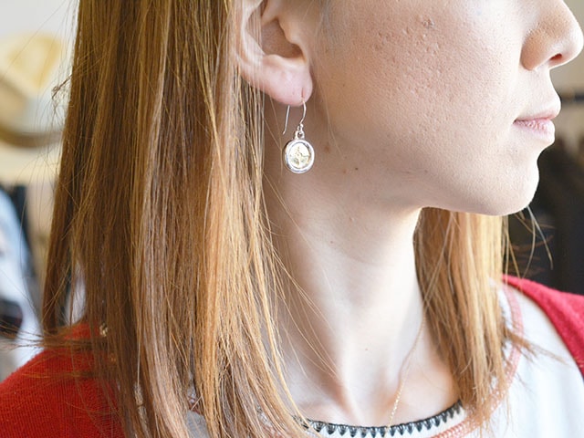 ��FIRST ARROW's/�ե������ȥ��������ۡ�Circle of Center Pierce with K18/K18�դ��������륻�󥿡��ԥ�����(O-245)