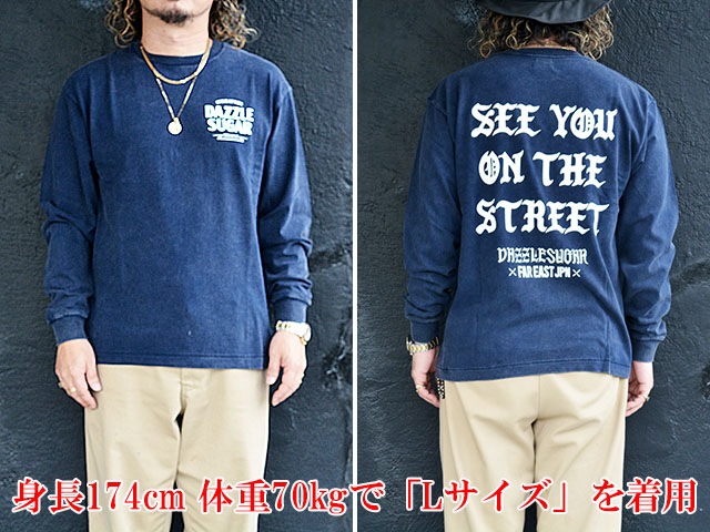 ��2����DAZZLE SUGAR/�����륷�奬����2026AW��SEE YOU ON THE STREET Fade L/S Tee/�����桼���󥶥��ȥ꡼�ȥե����ɥ��󥰥��꡼��Tee��