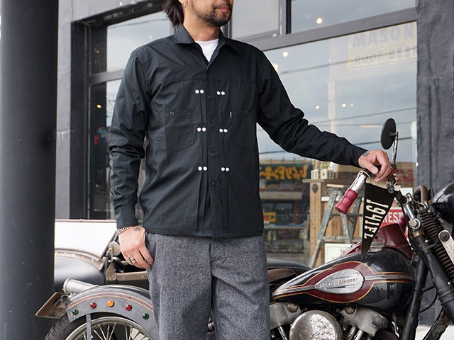 RED TAiL/レッドテイル】2023SS「Cross Cotton L/S Shirts/クロス