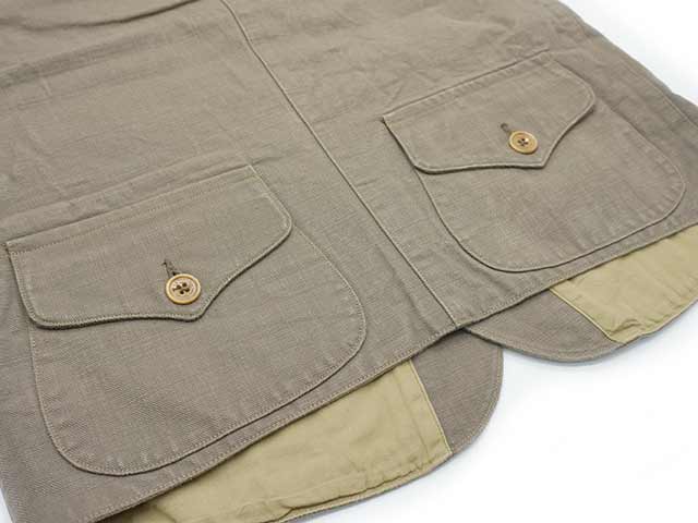 ��FREE WHEELERS/�ե꡼�ۥ����顼����2023SF��Sleeveless Coat��Yellowstone��/���꡼�֥쥹�����ȡɥ����������ȡ���ɡ�(2321018)(���ᥫ��/�����ȥɥ�/�ߥ꥿�꡼/�ϡ��졼/�ۥåȥ��å�/WOLF PACK/����եѥå�)