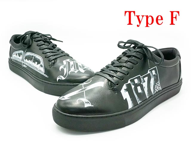 (50% OFF)��8���MISTER X/�ߥ��������å�����2023AW��Prisoner Shoes��Hand Paint��/�ץꥺ�ʡ����塼���ɥϥ�ɥڥ���ȡɡ�(UNCHANGING LOVE/��������󥸥󥰥��/POP EYES/�ݥåץ�����/���ᥫ��/�ۥåȥ��å�/�ϡ��졼/WOLF PACK/����եѥå�)