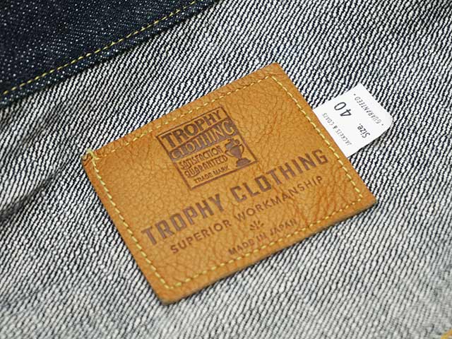 ��TROPHY CLOTHING/�ȥ��ե������������󥰡ۡ�Button Jacket Dirt Denim/�ܥ��󥸥㥱�åȥ����ȥǥ˥��(2605)
